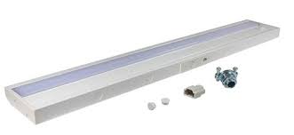 American Lighting 24 In 8w Led Linear Undercabinet Light Dimmable 515 Lm 120v 3000k White American Lighting Alc2 24 Wh Homelectrical Com