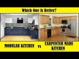 While modular kitchens colours, designs an accessories are plenty you can mix and match elements to bring your kitchen to life. Modular Kitchen Vs Carpenter Made Kitchen Which One Is Better Youtube