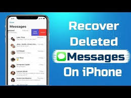 How To Recover Deleted Messages On Iphone Without Backup 2019 Updated Messages Iphone Friday Messages