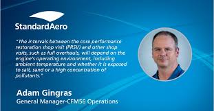 StandardAero على X: "Adam Gingras, GM of StandardAero's DFW-based CFM56  team, recently contributed to an Aviation Week feature
