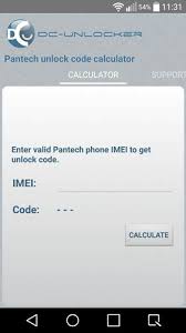 Unlock type *01763*6371# menu type *01763*3641# Pantech Unlock Code Calculator For Android Apk Download