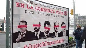 El presidente andrés manuel lópez obrador informó que la consulta ciudadana que determinaría si se juzga por actos de corrupción a los expresidentes carlos salinas de gortari, ernesto zedillo, vicente fox, felipe calderón y enrique peña nieto, se pospondrá hasta que el congreso apruebe la. Que Devuelvan Lo Robado Campana Para Juzgar A Sus Expresidentes La Cronica De Hoy La Noticia Hecha Diario