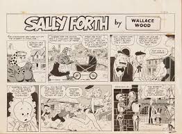 Wallace Wood | Sally Forth | MutualArt