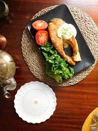 Legend Of Zelda Breath Of The Wild Hearty Salmon Meuniere Lvl 1 Chef Food Salmon Meuniere Recipe Legend Of Zelda