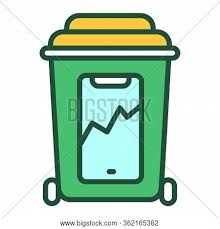 Don't throw away anything that can be recycled! E Waste Recyclable Vector Photo Free Trial Bigstock