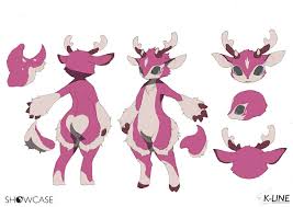 k line ピンキー creature art furry art furry drawing
