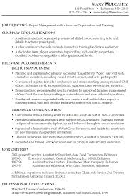 Sample Functional Resume Project Manager In Organization And Training Project Manager Resume Functional Resume Samples Functional Resume