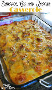 The sandwich recipes featured on this page provide a number of tasty, alternative ways of combining these three food favourites to best effect. The Best Sausage Egg And Biscuit Breakfast Casserole Mess For Less