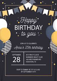 Spend as little or as much time as you want to make the graphic your own. Free Birthday Invitation Card Maker Create Custom Wishes