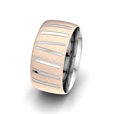 Erkek Yuzuk Romantic Beauty 10 Mm 585 Kirmizi Beyaz Altin Satin Al Glamira Com Tr
