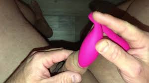 Inserting my wife’s We Vibe Jive Into My Foreskin But Had To Switch To the  Hitachi Magic Wand To Cum