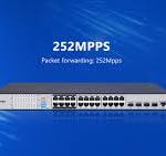 S5700-24GP-4FR 24-port Gigabit Layer 3 Managed PoE Switch ...