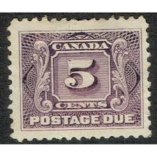 Canada 1906 Postage Due 5c Dull Violet Sgd6 Mm On Ebid United Kingdom 176091486 Postage Stamp Books Canada