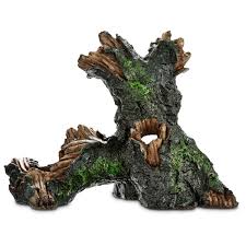 Imagitarium Large Tree Log Aquatic Decor Petco Aquatic Decor Fish Tank Decorations Tree Logs