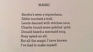 He kept it hid and so did she. Often Asked Magic Poem Shel Silverstein