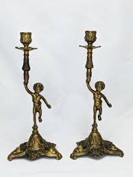 We did not find results for: Brass Candlestick Holder 2 Italian Vintage Cherub Candlestick Holders Candle Holder Mantel Candlesticks Italian Brass Italian Antique In 2021 Mantel Candlesticks Brass Candlesticks Candlestick Holders