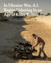 The New York Times | Ukrainian companies are working on a major leap  forward in the weaponization of consumer technology, driven by the war with  Russia. The… | Instagram