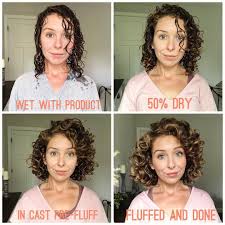 The Stages Of Drying I Love Seeing When Jannelleoshaughnessy Posts Her Hair Through The Stages Of Curly Hair Styles Curly Hair Styles Naturally Hair Plopping