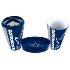 All products from dallas cowboys bathroom decor category are shipped worldwide with no additional fees. Dallas Cowboys 3 Piece Bath Accessory Set Dallas Cowboys Pro Shop