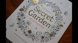 Download Johanna Basford Secret Garden Artist S Edition A Pull Out And Frame Colouring Book Youtube