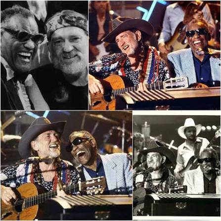 Remembering Ray Charles Willie Nelson and Ray Charles A Timeless Friendship Willie  Nelson and Ray Charles shared a bond that went far beyond music. Their duet  Seven Spanish Angels in 1984 became