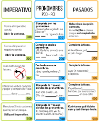 Repaso A2 Juego Jeopardy Conversacion En Espanol Ejercicios De Espanol Aprender Espanol