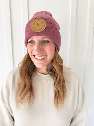 Custom Leather Patch MFHF Beanie