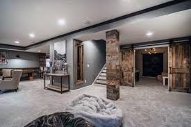 Additional of marble countertop will improve the modern ambience, as well as the polished floorings. Top 70 Best Finished Basement Ideas Renovated Downstairs Designs