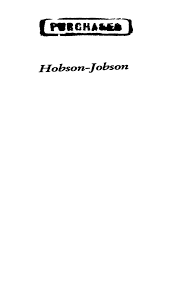 Hobson-jobson The Anglo Indian ...