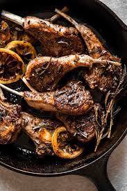 Easy Pan Fried Lamb Chops With Fennel Rosemary Zestful Kitchen Recipe Lamb Chop Recipes Lamb Chops Pan Seared Lamb Recipes