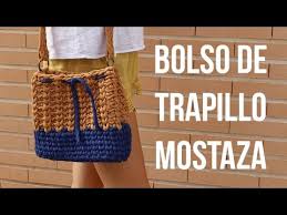 Bolso Trapillo Mostaza Youtube