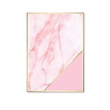 Marble Pink Marble Marble Poster Wall Art Pink Print Home Decor Marble Pink Poster Real Gold Foil Poster Wall Art Pink Posters Lovely Poster