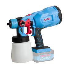 China Fixtec Bare Tool 20v Cordless Spray Gun 800ml Paint Sprayer China Spray Gun Spray