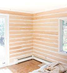 Tools needed to install the shiplap: How To Diy Shiplap Walls On The Cheap Driven By Decor