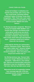 Disini saya akan memberi sedikit banyolan sunda. Menakjubkan 23 Gambar Cerita Lucu Sunda Koleksi Gambar Lucu