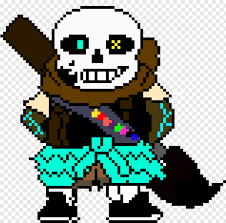 Here is @croakiemoo's funny error and ink comic commission xd. Ink Pixel Art Undertale Ink Sans Png Download 791x781 3295720 Png Image Pngjoy