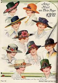 Twitter Hats Vintage Vintage Fashion Hat Illustration