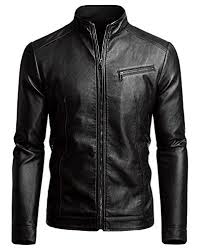 Fairylinks Men S Casual Faux Leather Jacket Black Small Https Www Amazon Com Dp B07d28s2vn Leather Jackets Online Mens Jackets Casual Leather Jacket Men