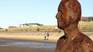 Follow brown signs with national trust logo formby point from roundabout at north end of formby bypass by the bp petrol station. Antony Gormley S Sculptures At Crosby Visitengland