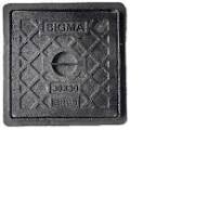 KING MANHOLE COVER METAL MEDIUM DUTY BLACK SIGMA 30X30