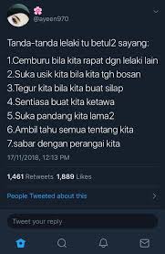 Kita mesti benahi pikiran nya.itu bisa timbul karena kejenuhan atau dia punya fantasi maupun mgkn. Group King Tanda Tanda Seseorang Lelaki Sayang Dekat Facebook