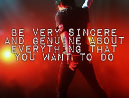 One time, a guy told me that if i didn't give him all my money that he was going to shoot everyone in this pizzeria. A Quote By Gerard Way Be Very Sincere And G Best Quotes My Chemical Romance Forever And Always Bestquotes