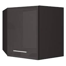 Schrank 60x60 schrank kiefer vollholz massiv natur 020 abmessung. Eck Kuchen Hangeschrank 60x60 Maranello 03 Anthrazit Hochglanz Breite