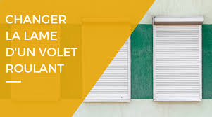 Demonter un volet encaster fenetre / volet roulant coffre interieur maison. Astuce Comment Remplacer Une Lame De Volet Roulant