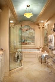 Polished wood makes up the floor in this warm living room while the dark cabinet wood adds to the rich effect. Decorating A Peach Bathroom Ideas Inspiration