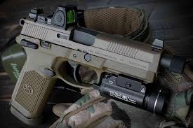 Fnx 45 Tactical With Streamlight Tlr 1 Hl And Rmr Guns Tactical Hand Guns Guns Pistols