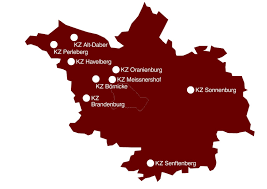 This map was created by a user. Terror In The Province Of Brandenburg Early Concentration Camps 1933 34 Gedenkstatte Und Museum Sachsenhausen