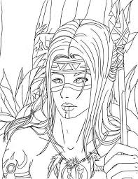 Get all the pages, including ones we haven't released yet, free to download! Native American Adult Coloring Pages