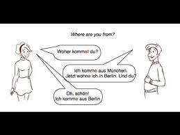 Learn German Free Lesson 1 With Subtitles In English And French Pdf Learn German German Learning Free Lessons