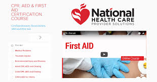 All courses are created by licensed u.s. First Aid Basics Lesson One Save A Life Certifications